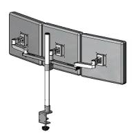 3 LCDs in 1 row mount stand