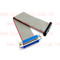 FLAT Cable IDC2.54/DB 25F