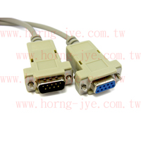 RS232 CABLE DB9M / 9F