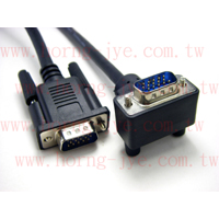 CABLE  HD15M/HD15M 90°
