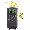 K/J/T/E型雙組輸入／輸出溫度計及校正器