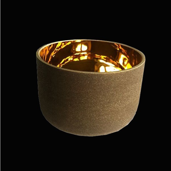 golden crystal singing bowl