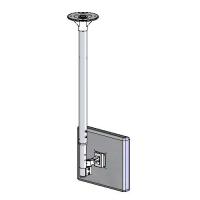 Telescopic pole LCD Ceiling Mount