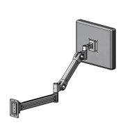 Wall mount LCD two arm system