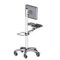 Mobile computer cart