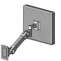 Wall mount LCD monitor arm