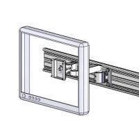#60221-A0K horizontal track mount LCD extended arm