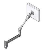 #60222 wall mount two arm system slim arm series