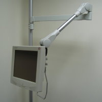 #60222-GH9 Series pole mount Ultra-Long LCD Two Arm System