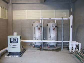 空調廢熱回收與鍋爐應用系統