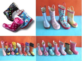Many Fashion Styles Of Kids Rubber Rain Boots, Kids Boots, Kids Wellies Shoes