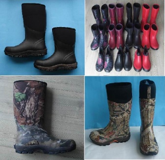 Various Man Camo Rubber Boot, Hunting Boot, Neoprene Rubber Boots