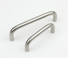 Steel cabinet handle