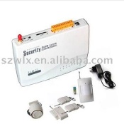 GSM home alarm system - SMS can be edited