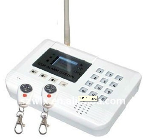Wireless GSM Security Home Alarm System with LCD Display