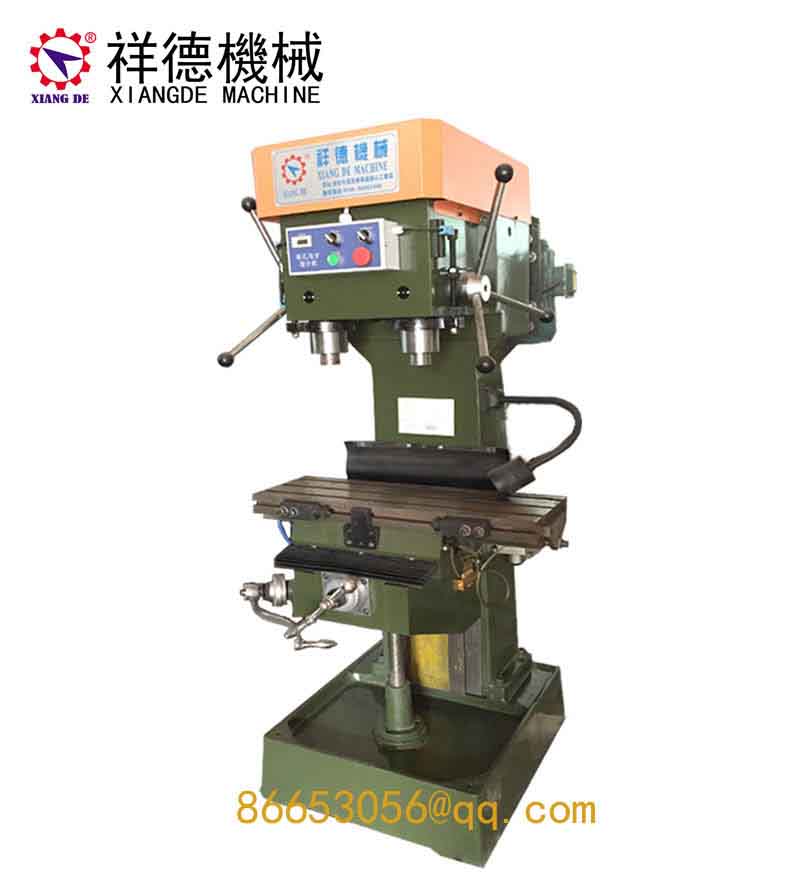 Vertical Double Shaft Drilling and Tapping Machine ,mechanical hardware, plumbing valve, water meter equipment