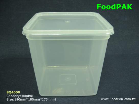 SQ4000保鮮盒、微波冷凍保鮮桶、冷凍食品容器